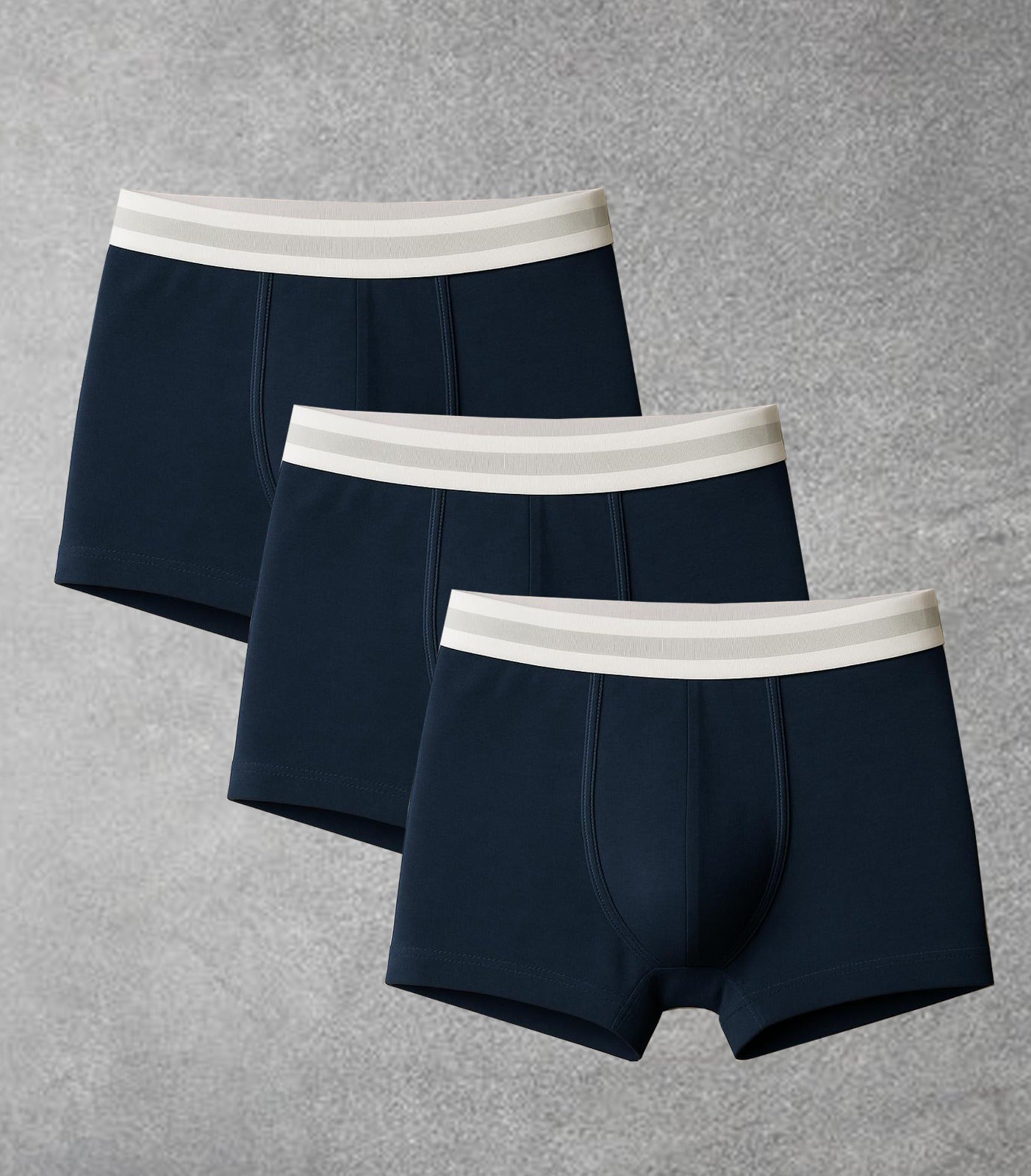 Pack of 3 - Blend Cotton Stretch Trunk