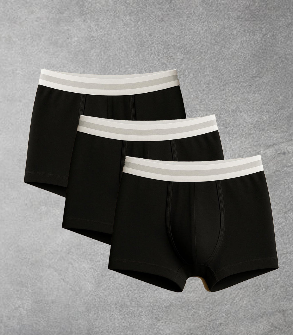 Pack of 3 - Blend Cotton Stretch Trunk