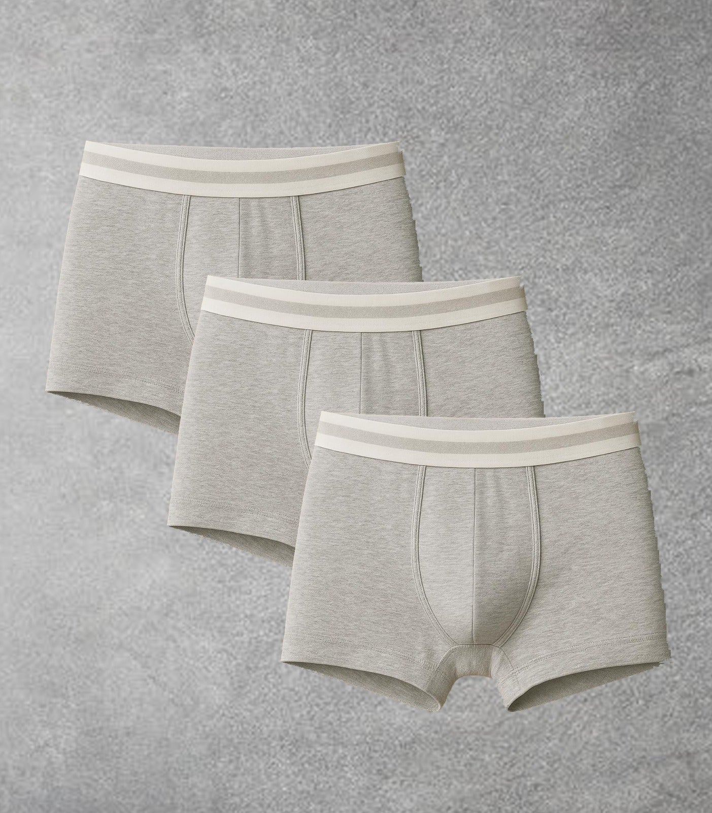 Pack of 3 - Blend Cotton Stretch Trunk